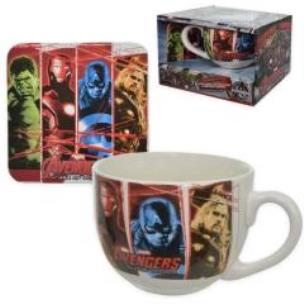 Opakowanie Kubek z podkładką Avengers