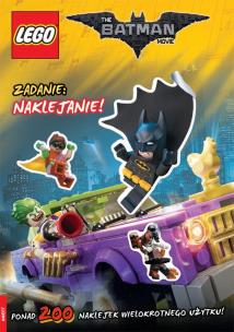 Okładka książki LEGO BATMAN MOVIE. ZADANIE: NAKLEJANIE!