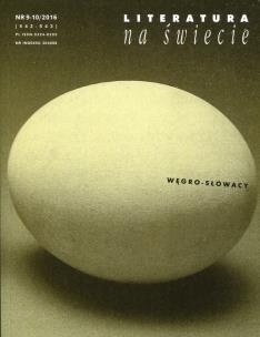 Opakowanie Literatura na świecie 2016/09/10