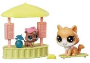 Opakowanie Littlest Pet Shop Przygody zwierzaków Kiosk