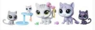Opakowanie Littlest Pet Shop Rodzina Kotków