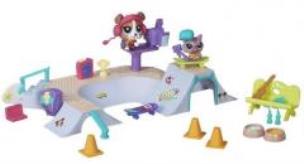 Opakowanie Littlest Pet Shop Skatepark zwierzaków