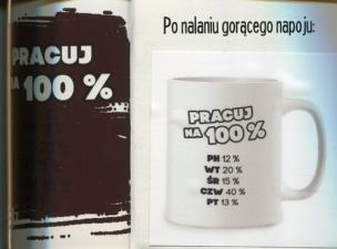 Opakowanie Magiczny kubek Pracuj na 100%