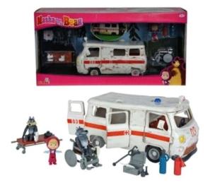 Okładka książki Masza zestaw ambulans