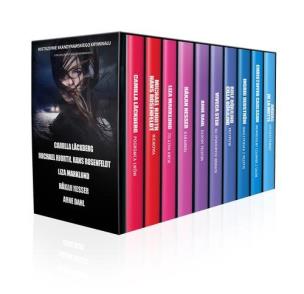 Okładka książki Mistrzowie Skandynawskiego Kryminału 10 części