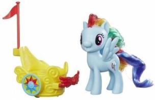 Okładka książki My Little Pony Kucykowy Rydwan Rainbow Dash