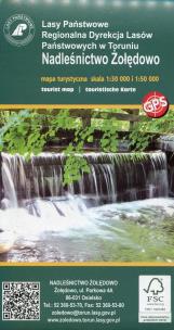 Opakowanie Nadleśnictwo Żołędowo mapa turystyczna 1:30 000