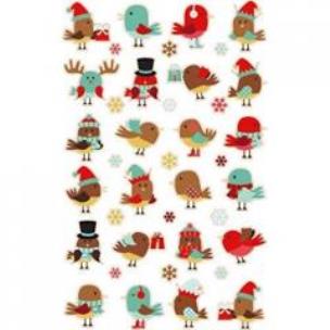 Opakowanie Naklejki 3D Boże Narodzenie