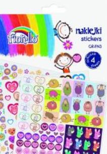 Opakowanie Naklejki GR FN3 dziewczynka FIORELLO