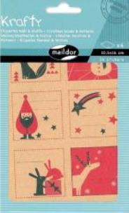 Opakowanie Naklejki Krafty Boże Narodzenie