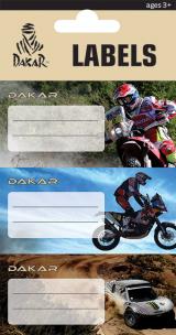 Opakowanie Naklejki na zeszyt Dakar