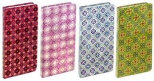 Opakowanie Notatnik Narcissus Arabesque 8x16 zestaw 4 wzory