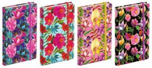 Opakowanie Notatnik Narcissus Floral 9x14 zestaw 4 wzory