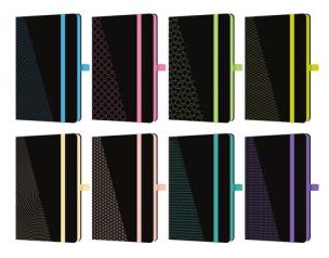 Opakowanie Notatnik Narcissus Partuns 14x20 zestaw 8 wzorów