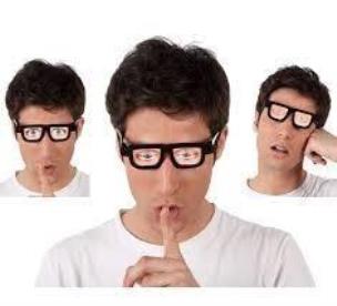 Opakowanie Okulary Oczy 3D