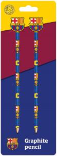 Opakowanie Ołówek z gumką 2 szt FC Barcelona