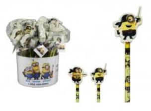 Opakowanie Ołówek z gumką Minionki (36szt)
