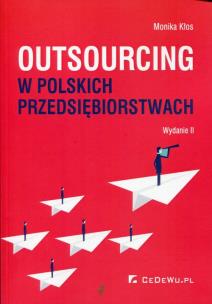 Okładka książki Outsourcing w polskich przedsiębiorstwach