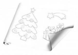 Opakowanie Papier - kolorowanka w rolce Boże Narodzenie