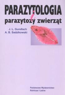 Okładka książki Parazytologia i parazytozy zwierząt