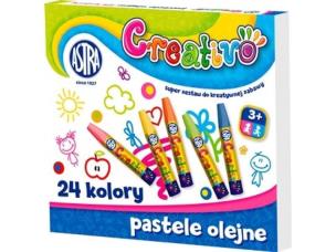 Opakowanie Pastele olejne Creativo 24 kolory ASTRA