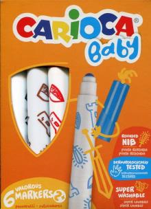 Opakowanie Pisaki Super baby 6 kolorów