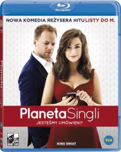 Okładka książki Planeta Singli Blu Ray