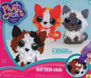 Opakowanie Pluszowe rękodzieło 3D-PlushCraft Kitten Club