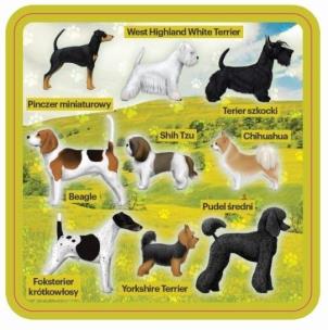 Opakowanie Podkładki pod kubek z psami, zestaw 2szt