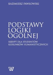 Okładka książki Podstawy logiki ogólnej