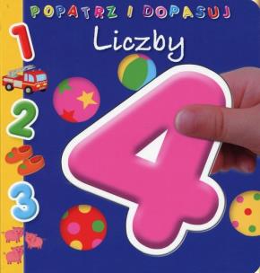 Okładka książki Popatrz i dopasuj. Liczby