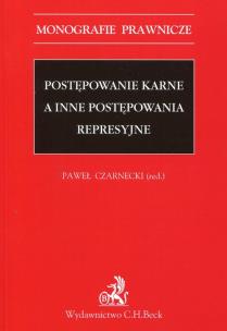 Opakowanie Postępowanie karne a inne postępowania represyjne