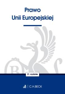 Okładka książki Prawo Unii Europejskiej