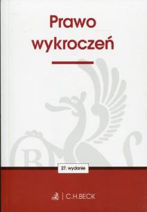Okładka książki Prawo wykroczeń