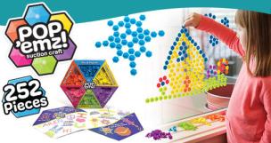Opakowanie Przyssawki Pop'emz 252 elementy