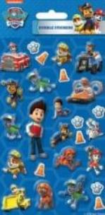 Opakowanie Psi Patrol. Naklejki wypukłe