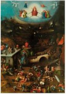 Opakowanie Puzzle 1000 - Bosch Sąd ostateczny