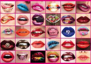 Opakowanie Puzzle 1000 - Usta