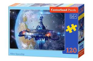 Opakowanie Puzzle 120 Alien Spaceship