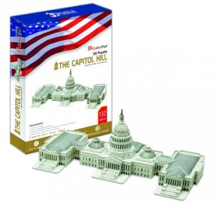 Opakowanie Puzzle 3D Capitol - duży zestaw.