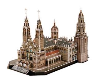Opakowanie Puzzle 3D Katedra de Santiago de Compostela