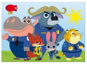 Opakowanie Puzzle dwustronne Maxi 108 el. Zwierzogród