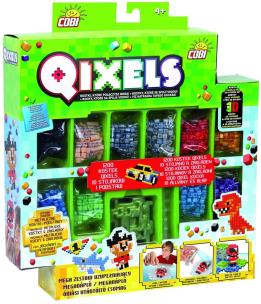 Opakowanie Qixels. Mega zestaw uzupełniający Metalic Pixel 3D