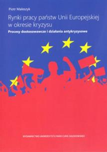 Okładka książki Rynki pracy państw Unii Europ. w okresie kryzysu