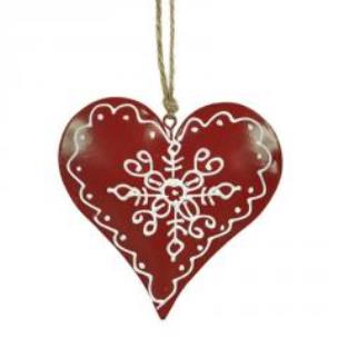 Opakowanie Serce - ozdoba wisząca CHRISTMAS JOY