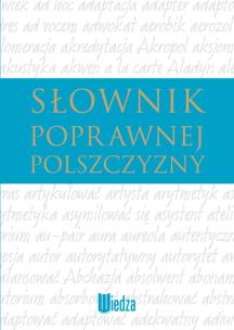 Okładka książki Słownik poprawnej polszczyzny