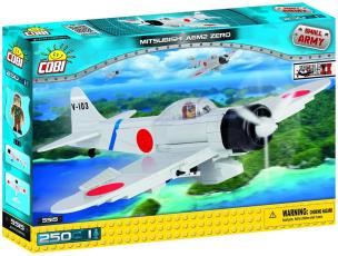Opakowanie Small Army. Samoloty II Mitsubishi A6M2 Zero