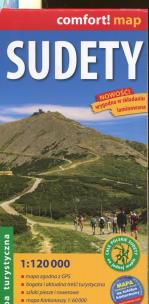 Opakowanie Sudety mapa turystyczna 1:120 000