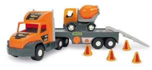 Opakowanie Super Tech Truck laweta z betoniarką