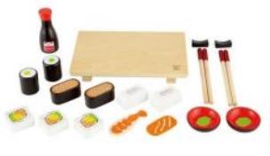 Opakowanie Sushi z akcesoriami